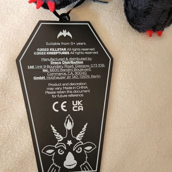 KILLSTAR KREEPTURES 2022 TWITCH & SWITCH LIMITED EDITION Plush Collectible - Picture 7 of 11